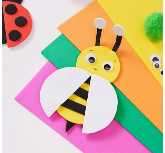 VBS Moosgummi "Megapack", 50 Stück, farbig sortiert