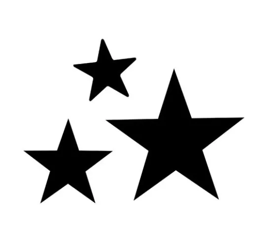 VBS Motivlocher "Sterne", 3er-Set