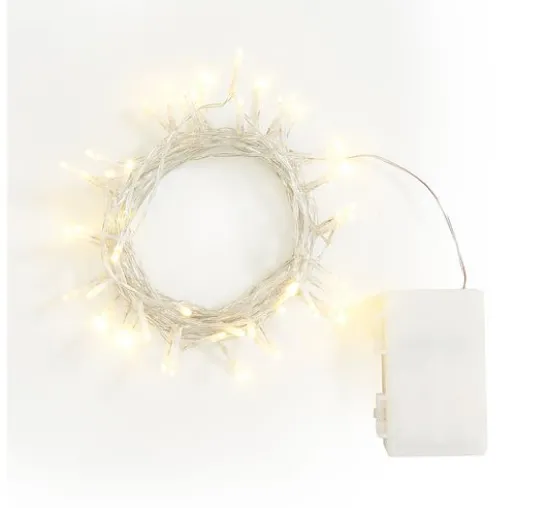 VBS Outdoor Mini LED Lichterkette, mit Timer 6/18 Std.