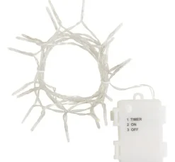 VBS Outdoor Mini LED Lichterkette, mit Timer 6/18 Std.