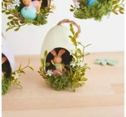 VBS Pappmaché Eier mit Öffnung