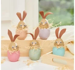 VBS Pappmaché-Eier, 10 Stück