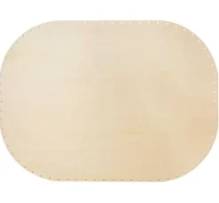 VBS Peddigrohr-Boden "Rechteck mit runden Kanten", 4 mm, 45 x 33 cm