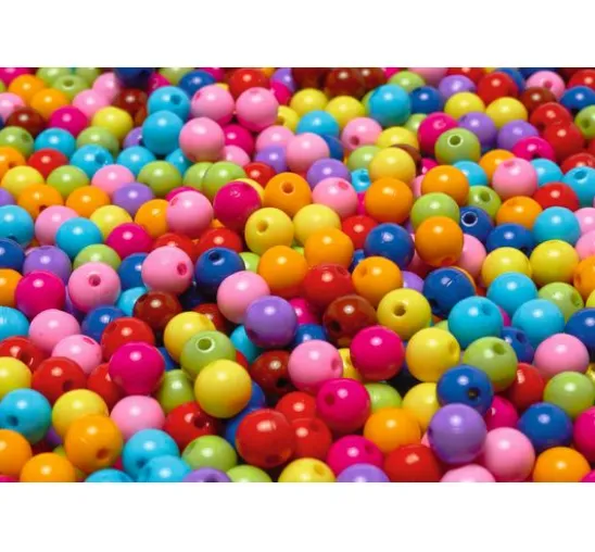 VBS Perlen "Multicolor-Opak", 500 g
