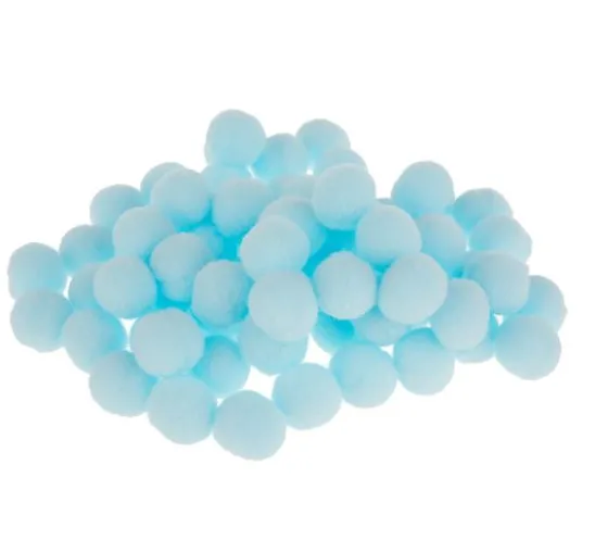 VBS Pompons, 15 mm, 60 Stück