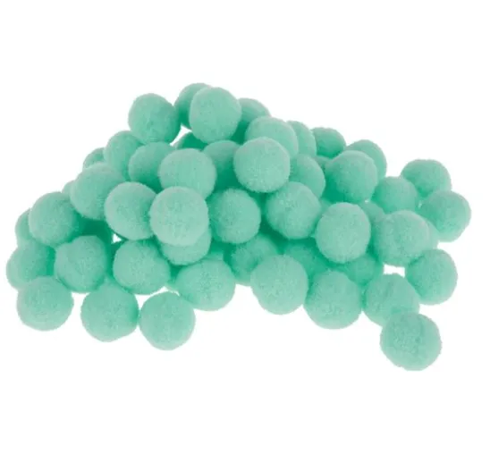 VBS Pompons, 15 mm, 60 Stück