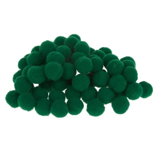 VBS Pompons, 15 mm, 60 Stück