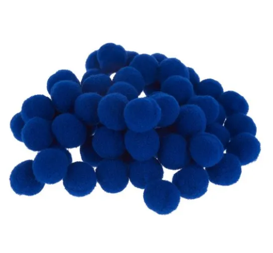 VBS Pompons, 15 mm, 60 Stück