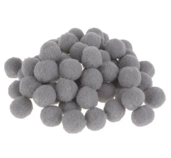 VBS Pompons, 15 mm, 60 Stück