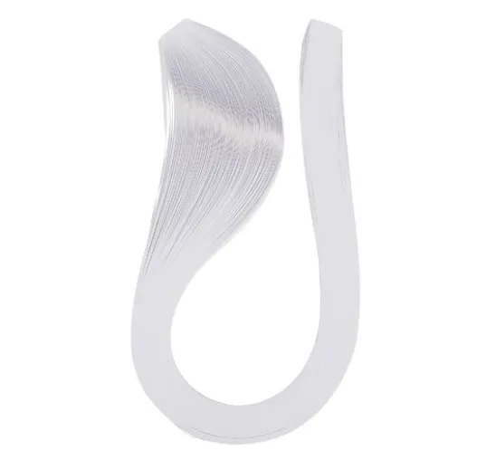 VBS Quillingstreifen "Weiß", 5 mm, 600 Stück