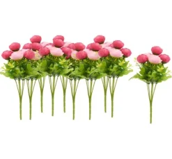 VBS Ranunkel, künstlich, Rosa, ca. 28 cm, 10 Stück