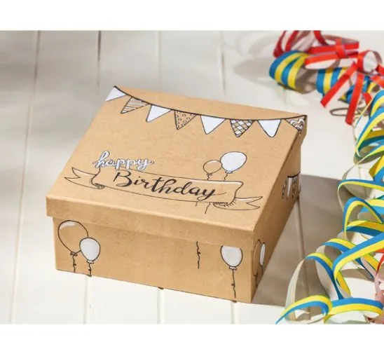 VBS Schachteln "Quadrat", 3er-Set