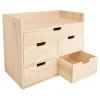 VBS Schreibtisch-Organizer Schubladenbox mit Ablage