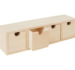 VBS Schubladenbox mit 4 Schüben