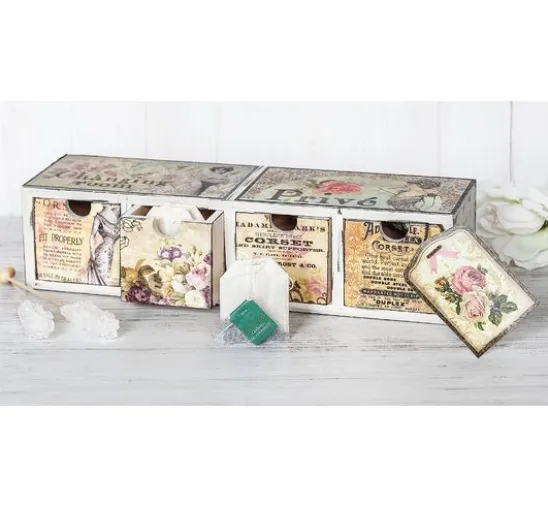 VBS Schubladenbox mit 4 Schüben