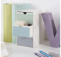 VBS Schubladenbox 3-schübig