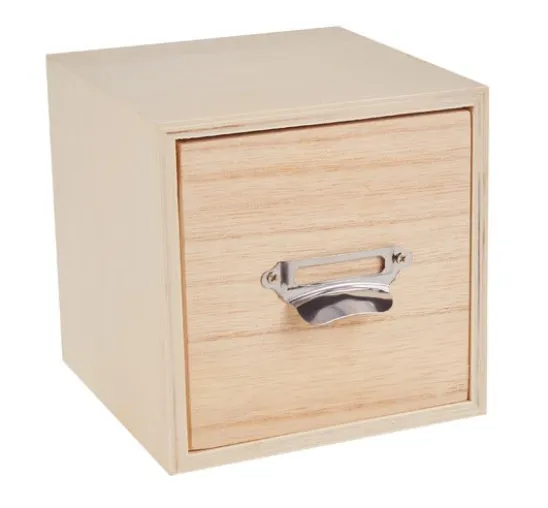 VBS Schubladenbox "Würfel"