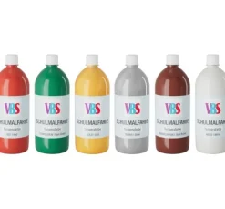 VBS Schulmalfarbe, 6er-Set
