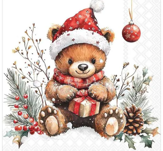 VBS Servietten-Set "Christmas Buddies"