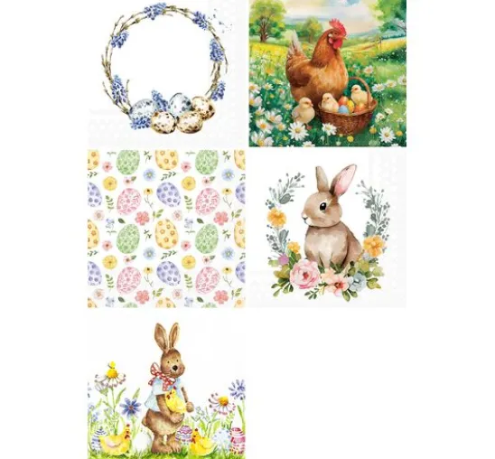 VBS Servietten-Set "Easter Time"