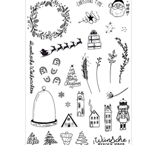 VBS Silikonstempel "Christmas Time"