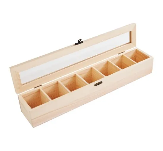 VBS Sortierbox mit 7 Fächern und Sichtfenster