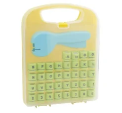 VBS Stanzzange "Buchstaben & Zahlen" mit 36 Motivlochern