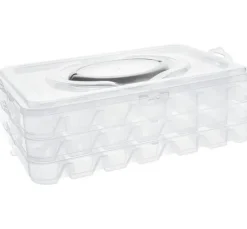 VBS Stapel-Sortierbox mit 3 x 21 Fächern
