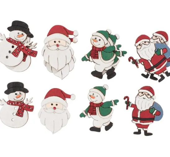 VBS Streuteile-Mix "Santa und Schneemann"