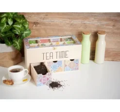 VBS Teebox mit 3 Schüben und Sichtfenster