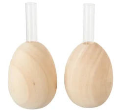 VBS Vase Reagenzglashalter "Holzei"