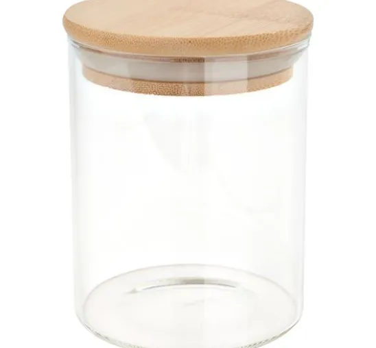 VBS Vorratsglas "Bomo" mit Bambusdeckel