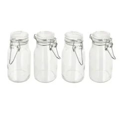 VBS Vorratsglas mit Bügelverschluss, 170 ml