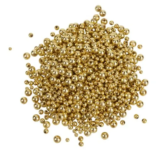 VBS Wachsperlen-Sortiment "Gold", 1.000 Stück