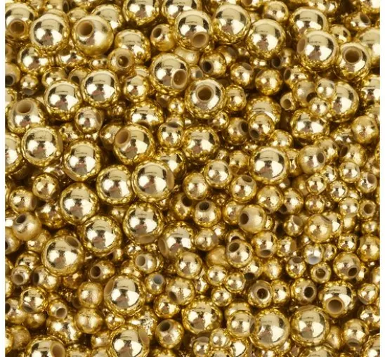 VBS Wachsperlen-Sortiment "Gold", 1.000 Stück