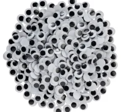 VBS Wackelaugen zum Aufkleben "Rund", 20 mm, 400 Stück