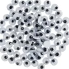 VBS Wackelaugen zum Aufkleben "Rund", 4 mm, 100 Stück