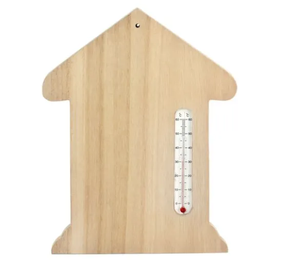 VBS Wandthermometer "Haus"