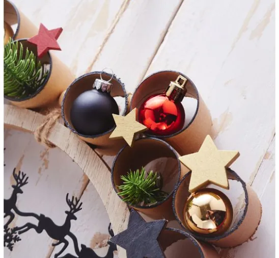 VBS Weihnachtskugeln "Mini" aus Kunststoff, Ø 3 cm