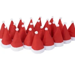 VBS Weihnachtsmützen für 8 cm Kopfdurchmesser, 24 Stück