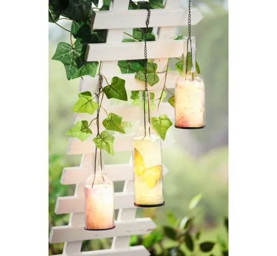 VBS Windlicht "Flasche", Höhe 29 cm