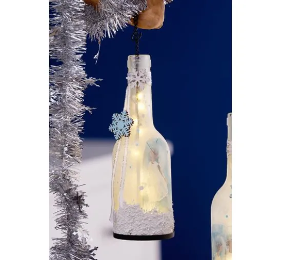 VBS Windlicht "Flasche", Höhe 29 cm