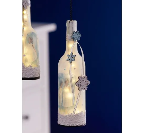 VBS Windlicht "Flasche", Höhe 29 cm