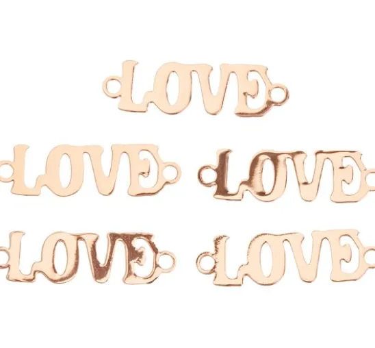 Verbinder "Love", 5 Stück