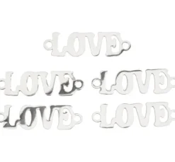 Verbinder "Love", 5 Stück