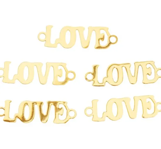 Verbinder "Love", 5 Stück
