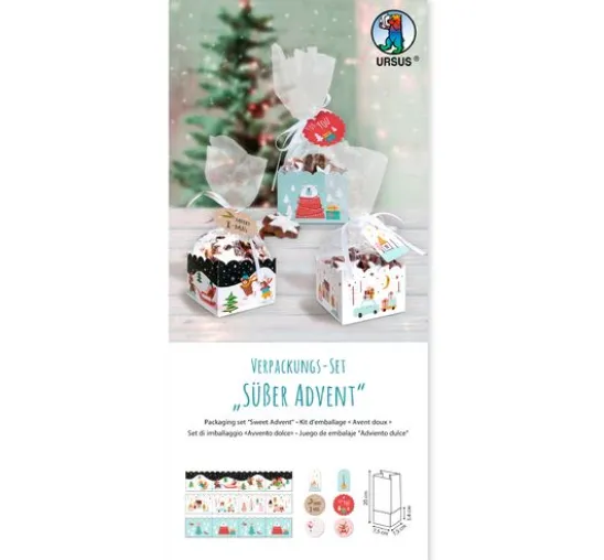 Verpackungs-Set "Süßer Advent"