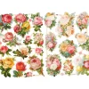 Vintage-Glanzbilder "Rosen"