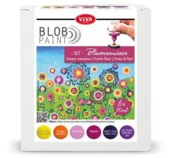Viva Decor Blob Paint Farb-Set "Blumenwiese"