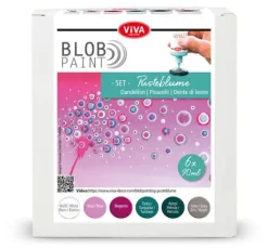 Viva Decor Blob Paint Farb-Set "Pusteblume"